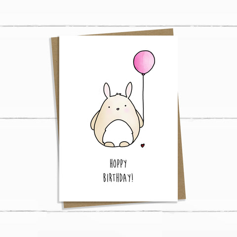 hoppy birthday bunny