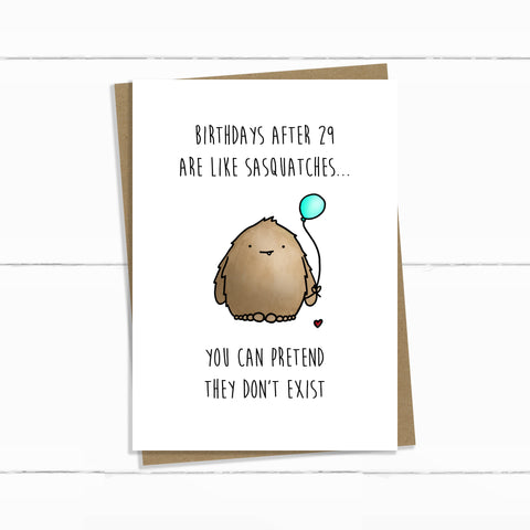 SASQUATCH BIRTHDAY