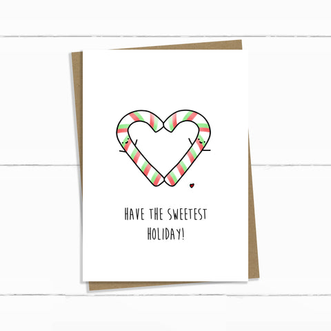 candy cane heart