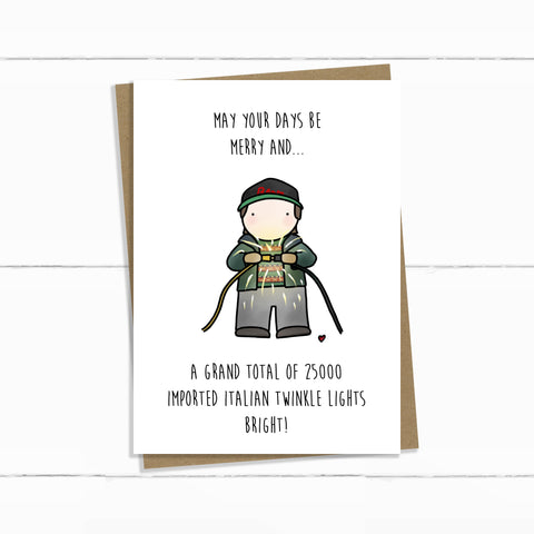 CLARK GRISWALD CHRISTMAS VACATION CARD