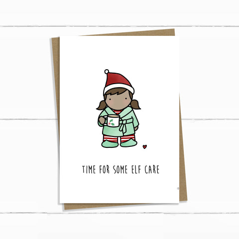 TIME FOR ELF CARE CARD