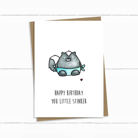 LITTLE STINKER BIRTHDAY
