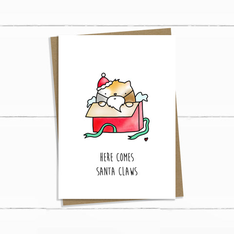 HERE COMES SANTA CLAWS