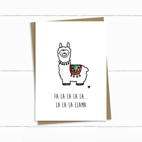 FA LA LA LA LLAMA