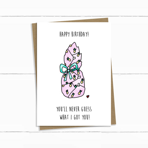 BIRTHDAY PINEAPPLE