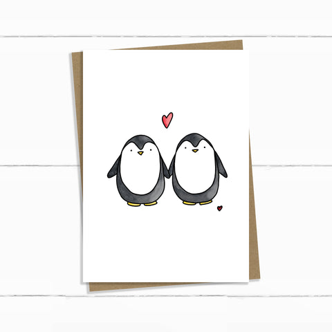 Penguins in love