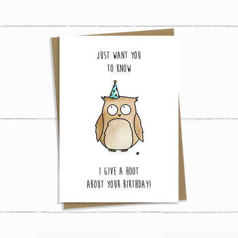 GIVE A HOOT BIRTHDAY