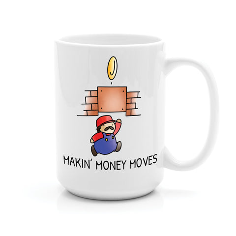 MARIO MAKIN’ MONEY MOVES MUG